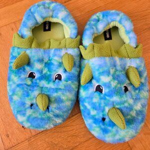 Lands end boy size 6 slippers